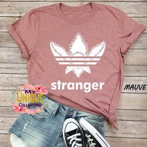Stranger Things Shirt, Demogorgon Shirt, Adidas